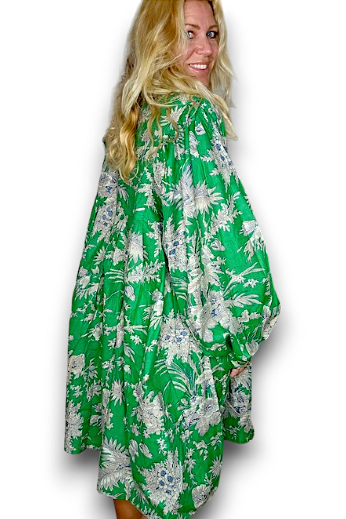 Ivy Avec Dress Green French Jungle