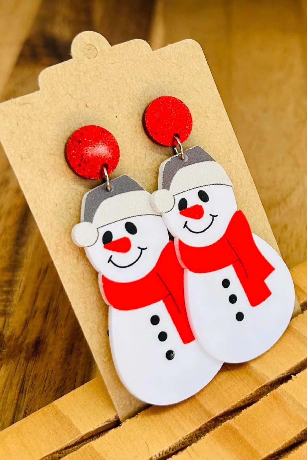 Cute Snowman Dangles