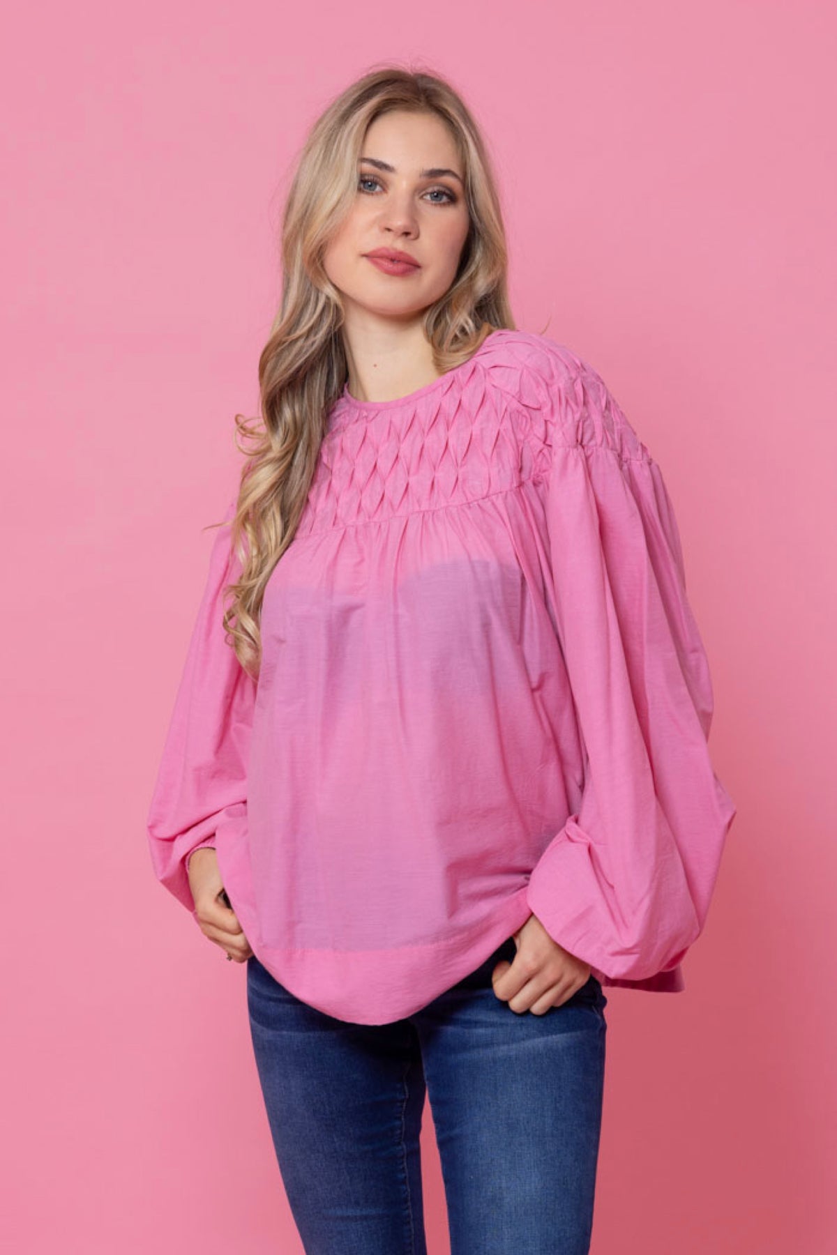 Tilly Blouse Pink