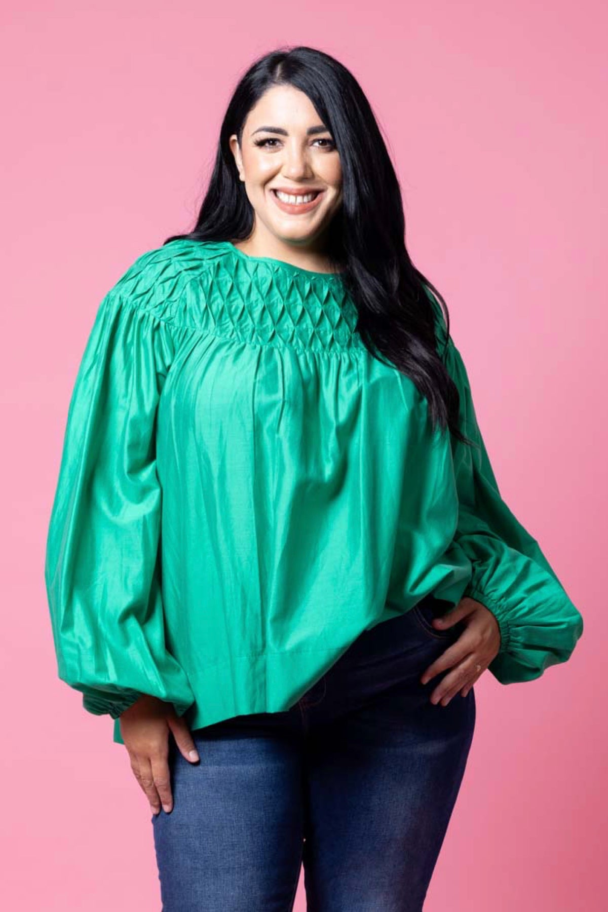 Tilly Blouse Green