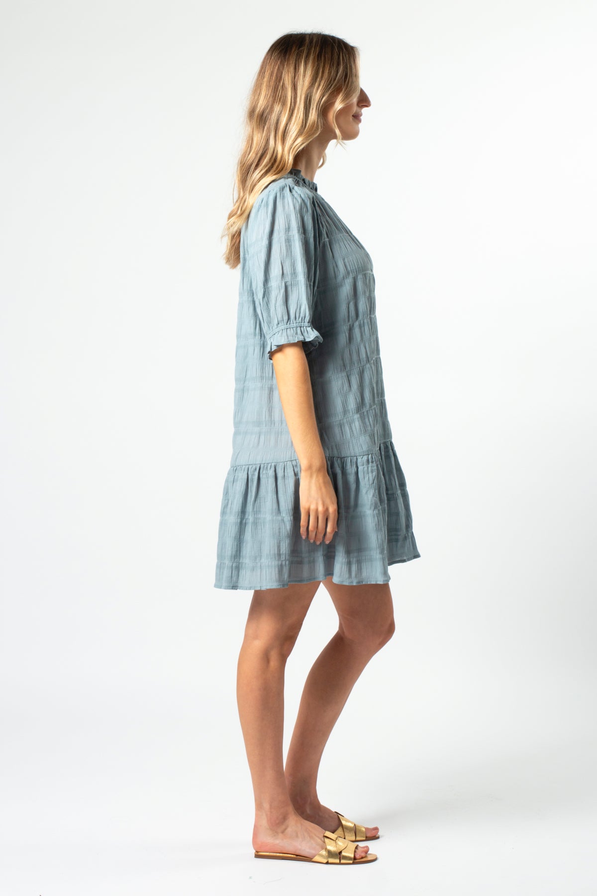 Keely Dress Bluebell