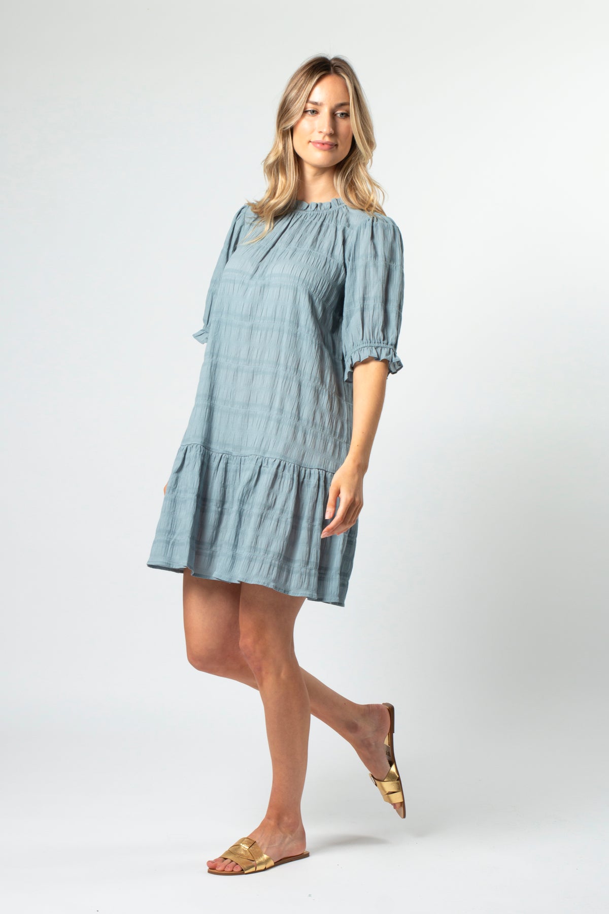 Keely Dress Bluebell