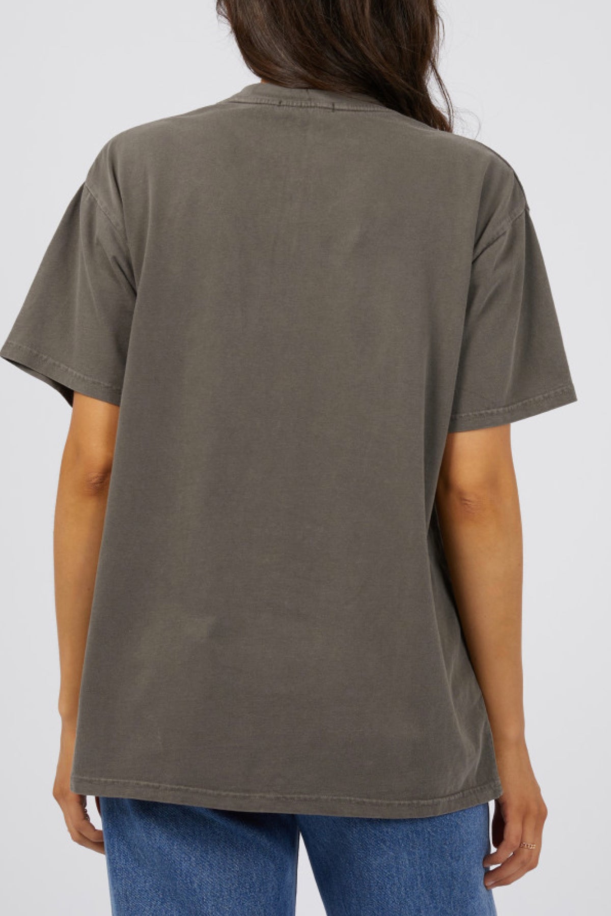 Lovers Oversized Tee Charcoal