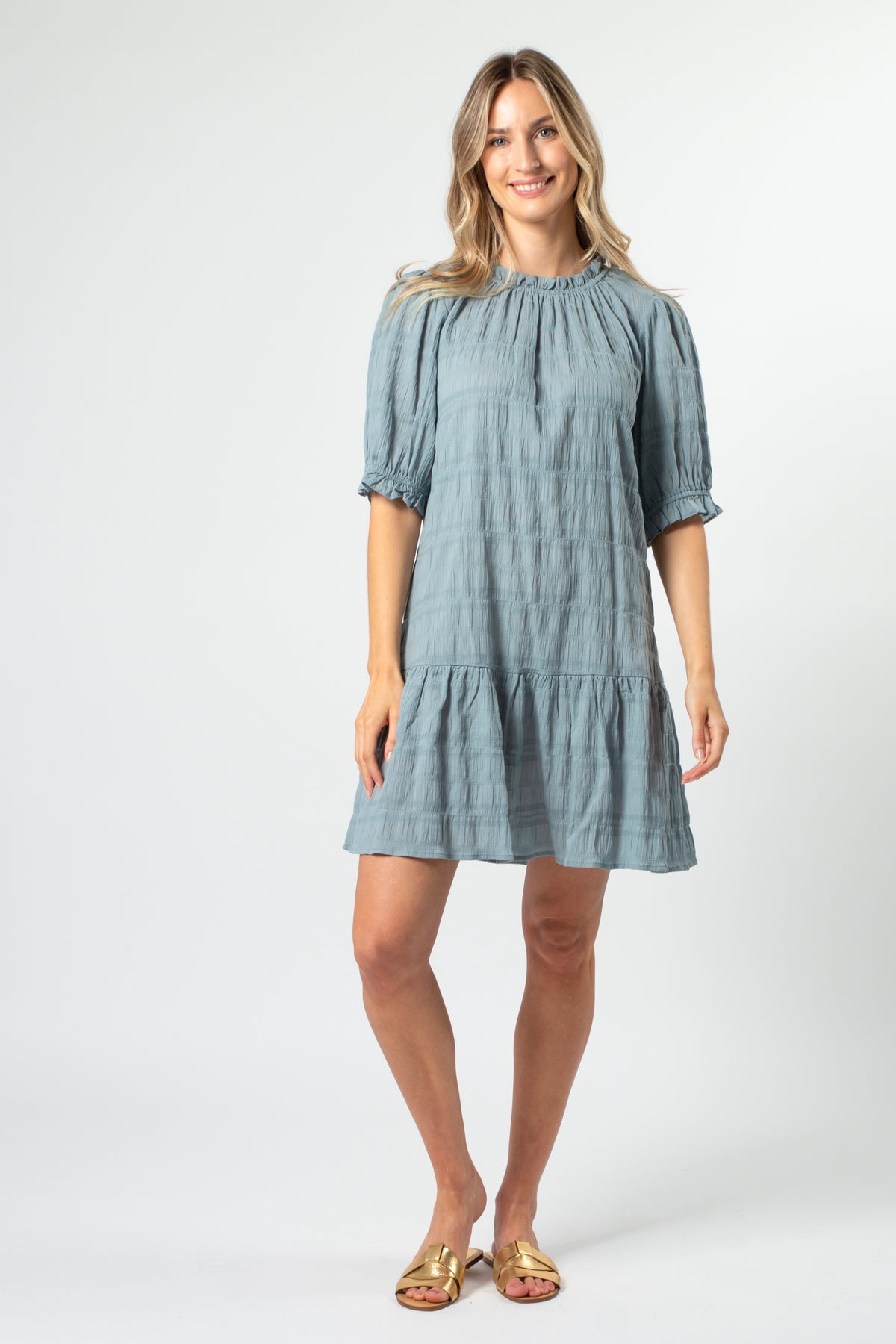 Keely Dress Bluebell