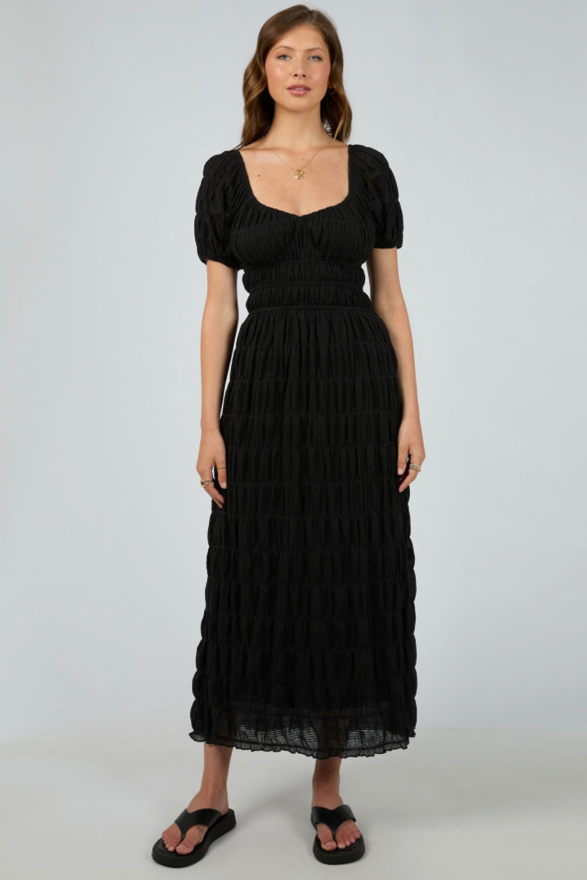 Maude Maxi Dress Black