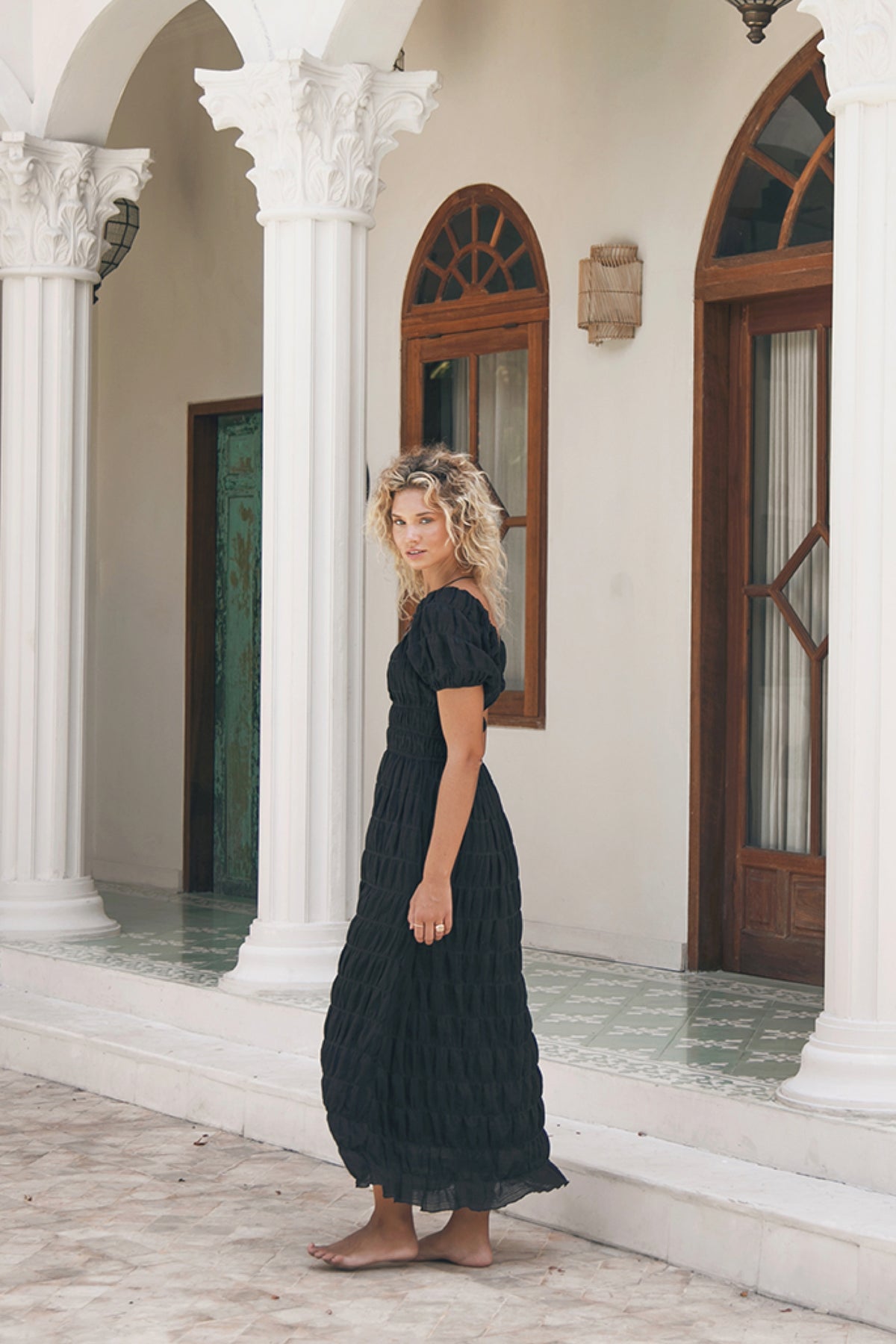 Maude Maxi Dress Black