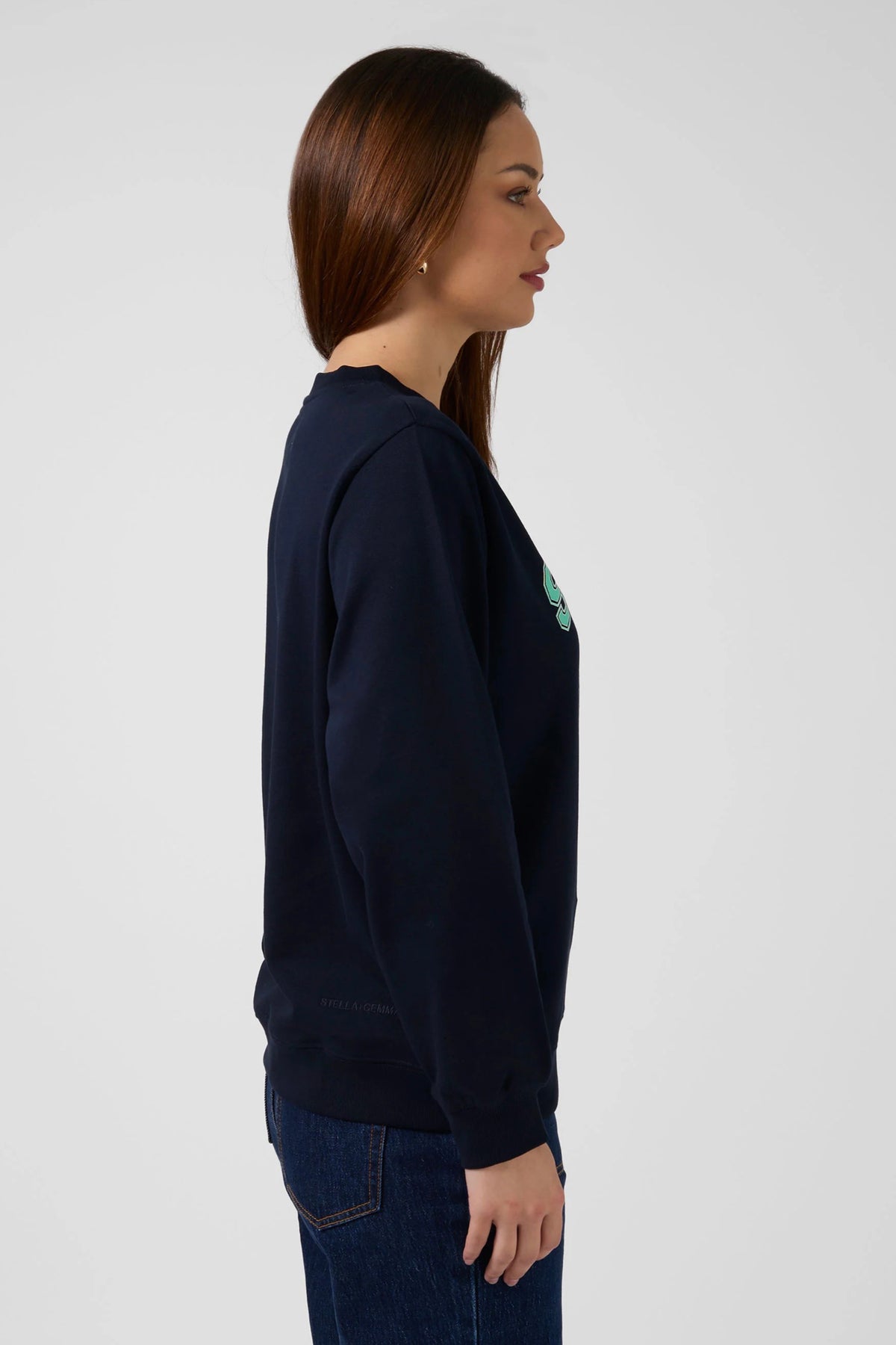 Essential Sweater Navy Retro