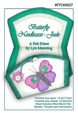 Felt Needlecase Jade