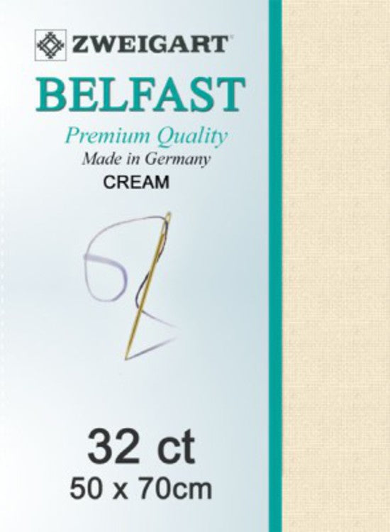 Belfast Fat Q 32ct Cream