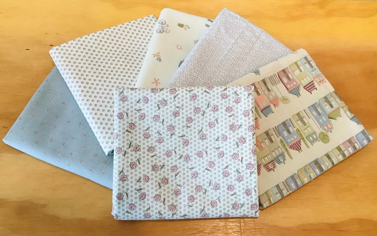 Neighbourhood  Mix Fabric Bundle of 6 #1