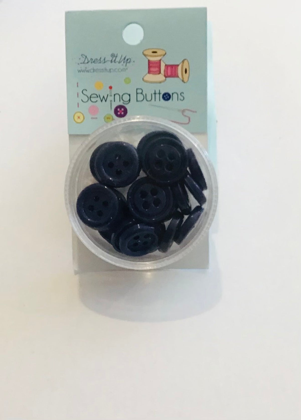 Dress It Up Button - Navy