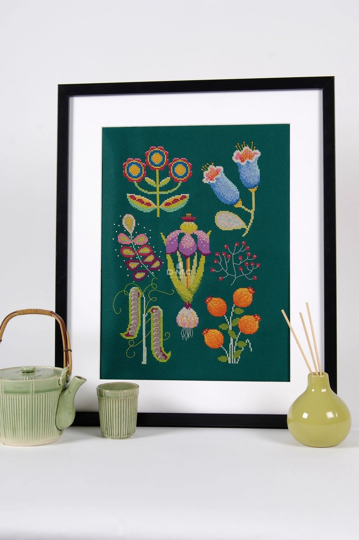 Garden Cross Stitch Kit