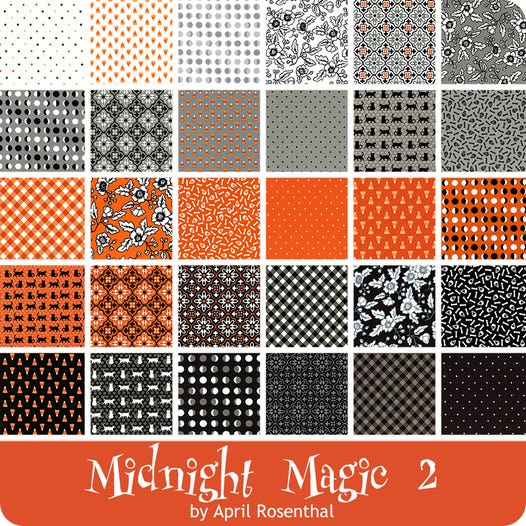 Midnight Magic 2  Mini Charm Pack