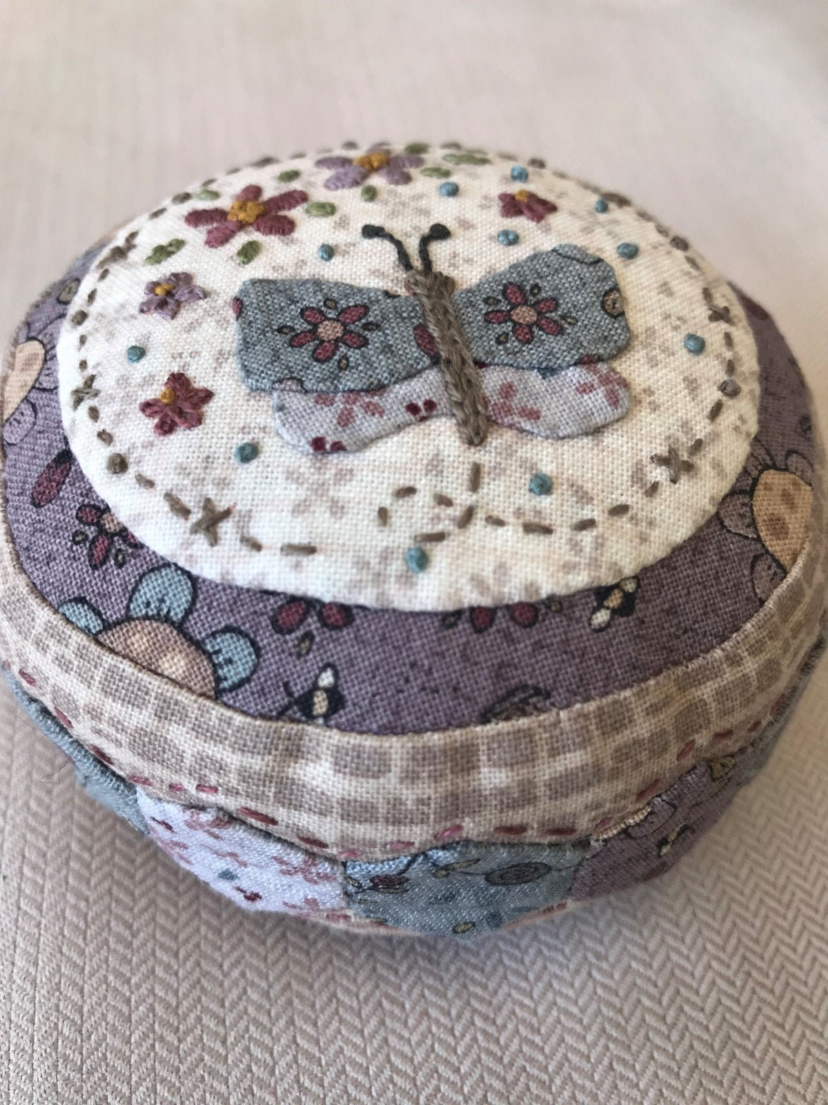 Summer Garden Pincushion Pattern