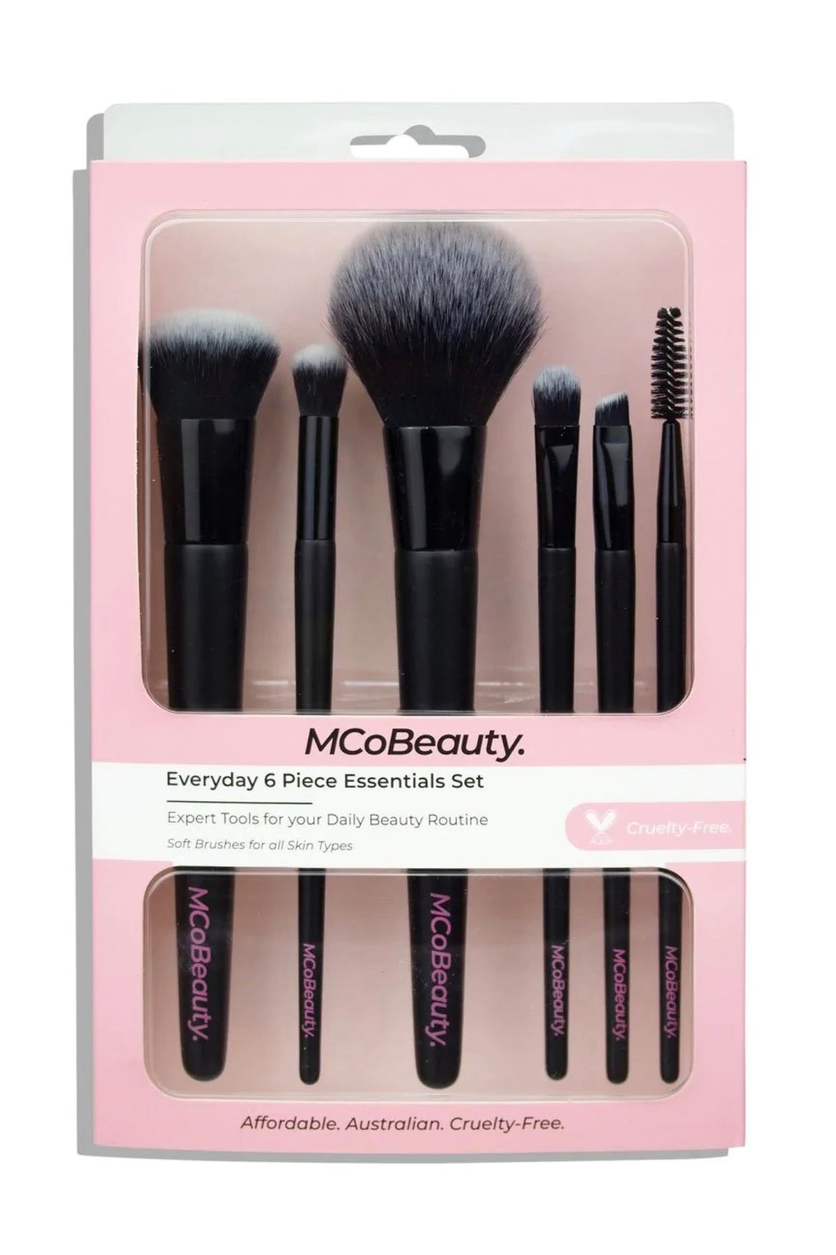 Everyday 6 Piece Essential Brush Set